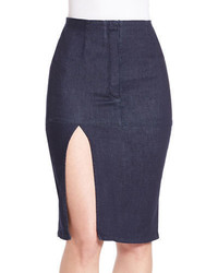 GUESS Pleated Pencil Skirt