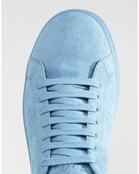 Fred Perry B721 Brushed Cotton Sneakers Blue