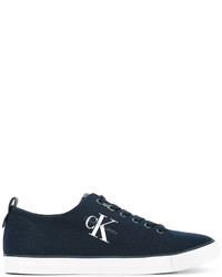 CK Calvin Klein Ck Jeans Canvas Logo Sneakers