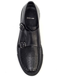 Jared Lang Embossed Monk Strap Sneaker