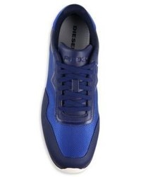 Diesel Lace Up Mesh Sneakers