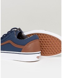 Vans Old Skool Sneakers In Blue Va38g1mve