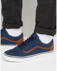 Vans Old Skool Sneakers In Blue Va38g1mve