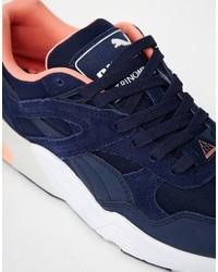 Puma R698 Trinomic Blue Sneakers