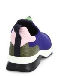 Fendi Rainbow Studded Sneakers