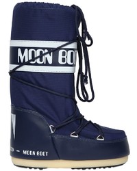 Navy Snow Boots