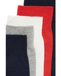 Topman 5 Pack Textured Crew Socks