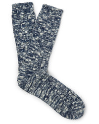 Anonymous Ism Marled Cotton Blend Socks