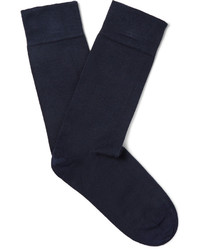 John Smedley Eros Sea Island Cotton Blend Socks