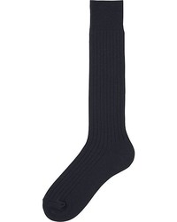 Uniqlo Heattech Wide Rib High Socks