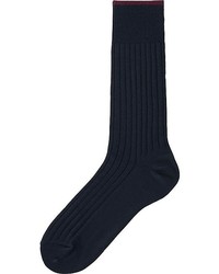 Uniqlo Heattech Wide Rib Socks