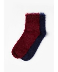 Missguided Fluffy 2 Pack Socks