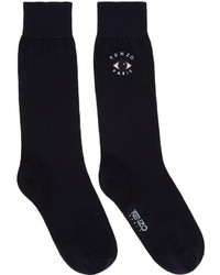 Kenzo Navy Eye Socks