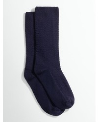 Talbots Womans Chevron Trouser Socks