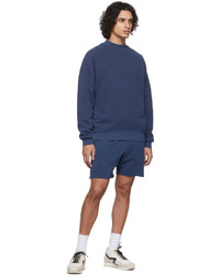 Les Tien Blue French Terry Yacht Shorts