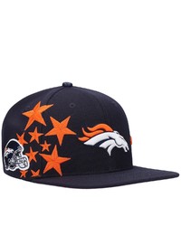 PRO STANDARD Denver Broncos Navy Stars Snapback Hat At Nordstrom