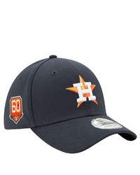 New Era Navy Houston Astros 60th Anniversary Team Classic 39thirty Flex Hat At Nordstrom