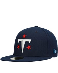 New Era Navy Tennessee Titans Eletal 59fifty Fitted Hat At Nordstrom