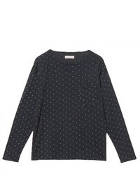 Chinti and Parker Long Sleeve Star Print Tee