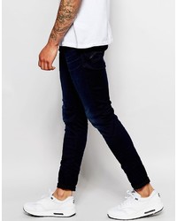 G Star G Star Jeans Defend Super Slim Skinny Fit Slander Indigo Superstretch Dark Aged