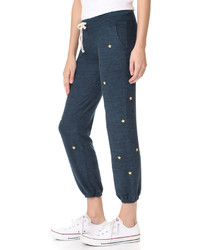 Sundry Star Patches Pocket Sweatpants