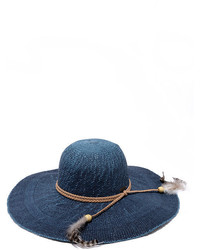 Billabong Saltwater Sunset Blue Floppy Straw Hat