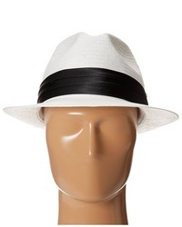 Stacy Adams Toyo Fedora With Snap Brim And 3 Pleat Silk Band Fedora Hats