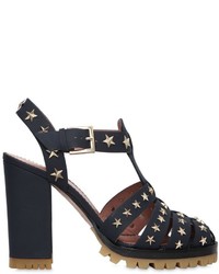 RED Valentino 105mm Star Studded Leather Sandals