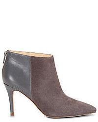 C. Wonder Pointed Toe Mixed Ankle Bootie