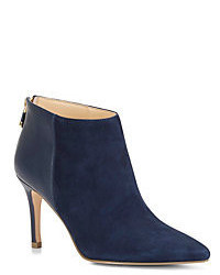 C. Wonder Pointed Toe Mixed Ankle Bootie