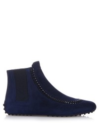 Tod's Gommino Suede Ankle Boots
