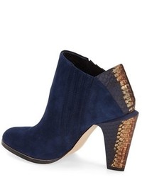 L.A.M.B. Maze Round Toe Ankle Boot