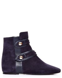 Isabel Marant Roddy Military Suede Ankle Boots