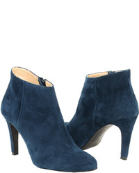 Suede Ankle Boots Blue