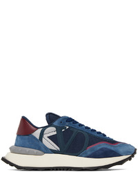 Valentino Garavani Blue Netrunner Sneakers