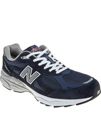 New Balance M990v3 Navy Running Shoes