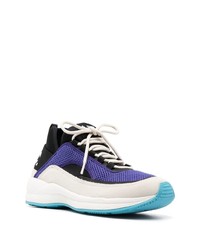 A.P.C. Run Around Colour Block Low Top Sneakers