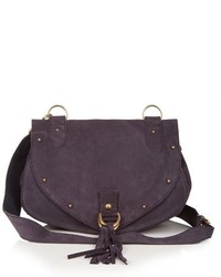 See by Chloe See By Chlo Collins Medium Leather And Suede Cross Body Bag