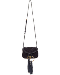 See by Chloe See By Chlo Navy Suede Mini Polly Bag