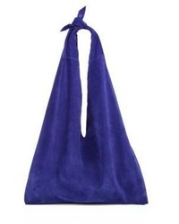 The Row Suede Bindle Bag