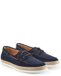 Tod's Suede Boat Shoes