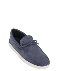 Tod's Marlin Suede Boat Shoes