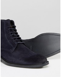 Boss Orange By Hugo Boss Cultroot Suede Lace Up Boots