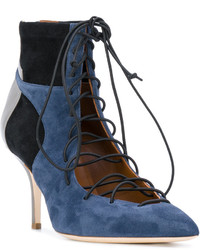 Malone Souliers Pointed Lace Up Boots