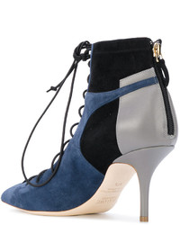 Malone Souliers Pointed Lace Up Boots