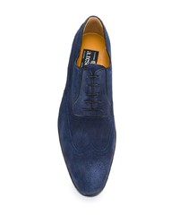 a. testoni Embossed Oxford Shoes