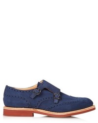 Church's Kelby Suede Monk Strap Shoes