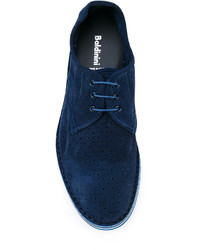 Baldinini Perforated Decoration Derby Shoes