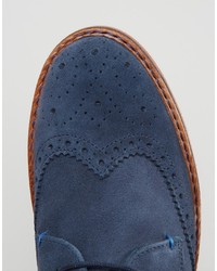 Ted Baker Reith Suede Brogue Shoes