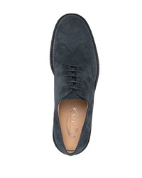 Tod's Suede Oxford Shoes